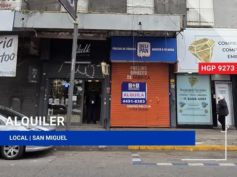 Local en Alquiler en San Miguel, Partido de San Miguel
