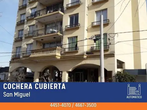 Cochera en Alquiler en San Miguel, Partido de San Miguel