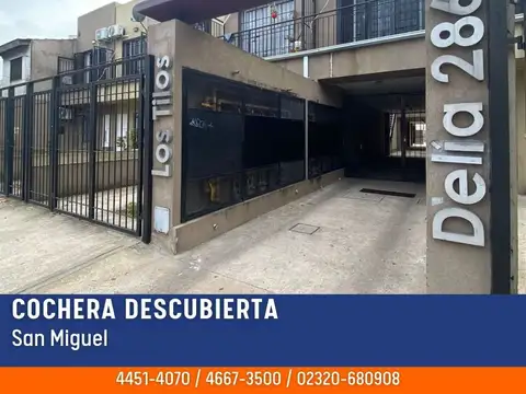 Cochera en Alquiler en San Miguel, Partido de San Miguel