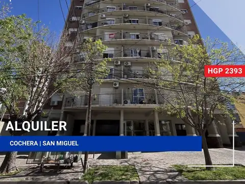Cochera en Alquiler en San Miguel, Partido de San Miguel