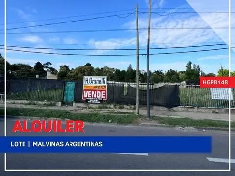 Terreno en Alquiler en Malvinas Argentinas, Partido de Malvinas Argentinas