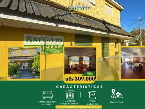 Hotel en Venta en Faro, Mar del Plata