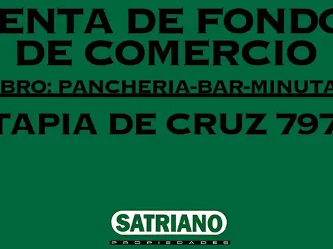 Fondo de comercio en Venta en Belen de Escobar, Partido de Escobar