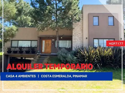 Casa en Alquiler Temporal en Pinamar, Partido de Pinamar