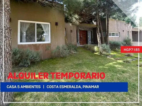 Casa en Alquiler Temporal en Pinamar, Partido de Pinamar