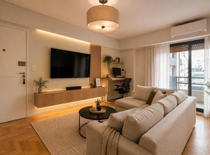 Departamento · 45m² · 2 Ambientes · 1 Cochera