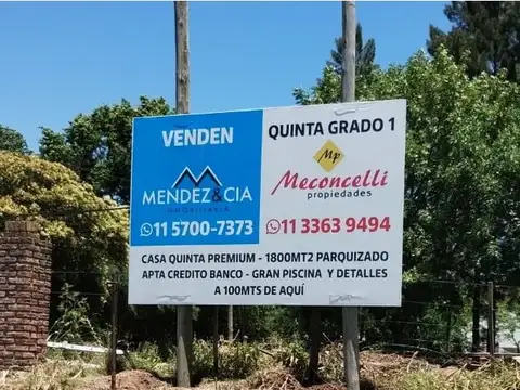 Quinta en Venta en Domselaar, Partido de San Vicente