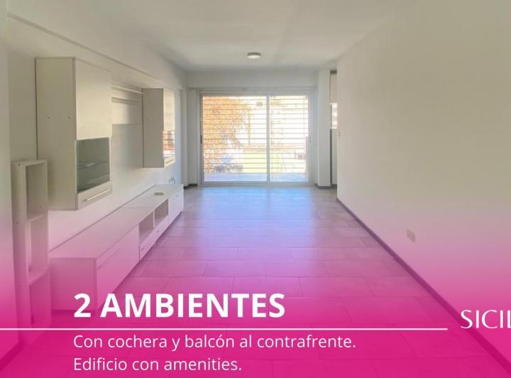 Departamento · 45m² · 2 Ambientes · 1 Cochera