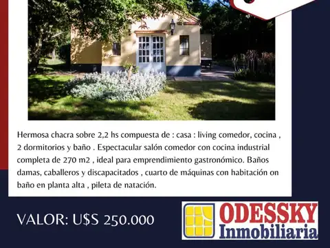 Quinta en Venta en La Garita, Partido de Cañuelas