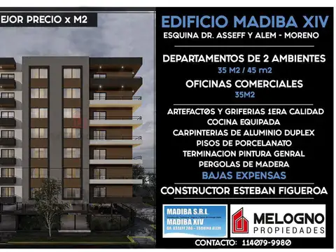 Cochera en Venta en Centro  - Moreno, Moreno