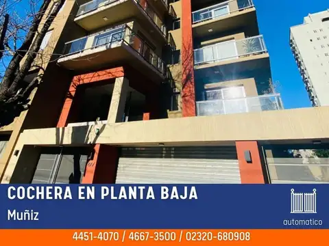Cochera en Venta en Muñiz, Partido de San Miguel