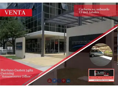 Cochera en Venta en Ezeiza, Partido de Ezeiza