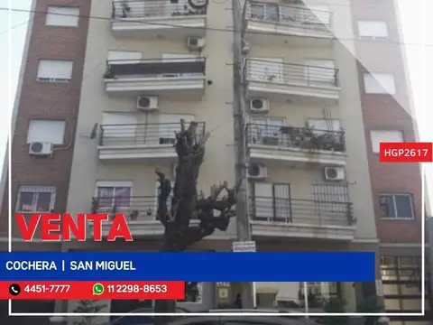 Cochera en Venta en San Miguel, Partido de San Miguel