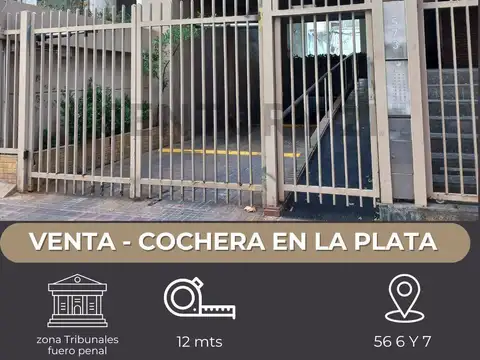 Cochera en Venta en La Plata, Partido de La Plata