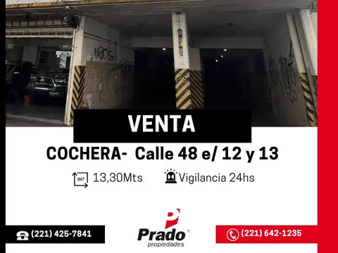 Cochera en Venta en Plaza Paso, La Plata