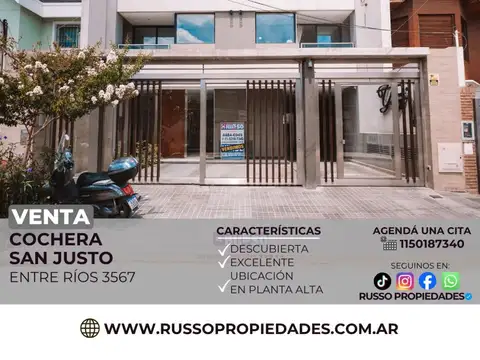 Cochera en Venta en San Justo, Partido de La Matanza