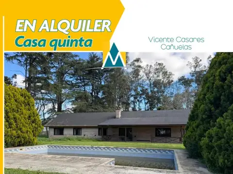 Quinta en Alquiler en Vicente Casares, Partido de Cañuelas