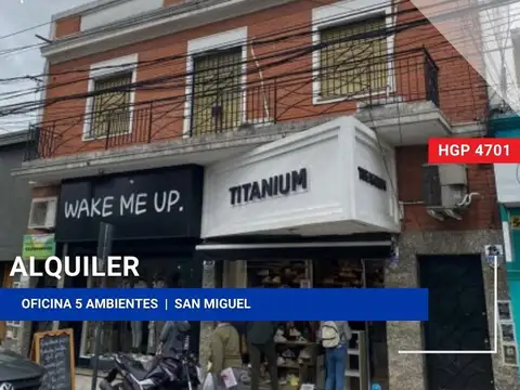 Oficina en Alquiler en San Miguel, Partido de San Miguel