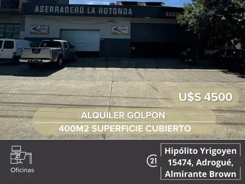 Oficina en Alquiler en Adrogue, Partido de Almirante Brown