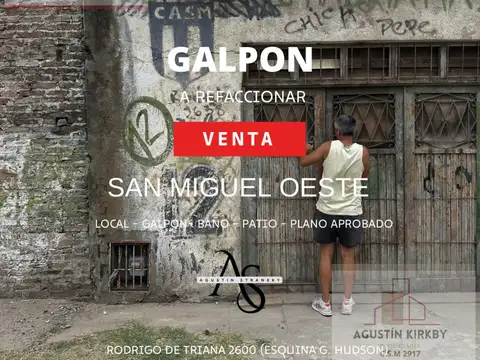 Galpón en Venta en San Miguel, Partido de San Miguel