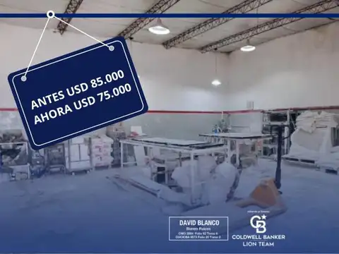 Galpón en Venta en Tablada, Partido de La Matanza