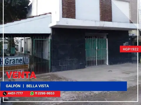 Galpón en Venta en Bella Vista, Partido de San Miguel