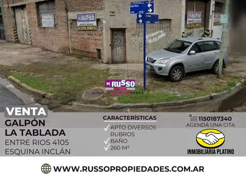 Galpón en Venta en Tablada, Partido de La Matanza