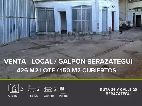 Galpón en Venta en Berazategui, Partido de Berazategui