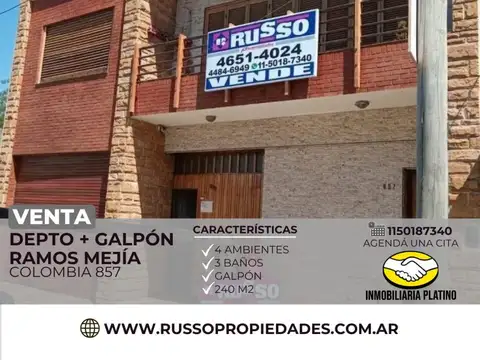 Galpón en Venta en Ramos Mejia, Partido de La Matanza