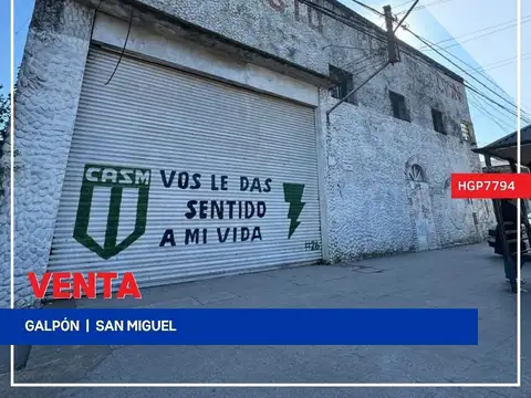 Galpón en Venta en San Miguel, Partido de San Miguel