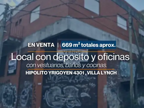 Galpón en Venta en Villa Lynch, Partido de General San Martín