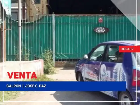 Galpón en Venta en Jose Clemente Paz, Partido de José C. Paz