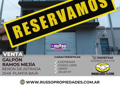 Galpón en Venta en Ramos Mejia, Partido de La Matanza