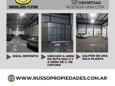 Galpón en Venta en San Justo, Partido de La Matanza