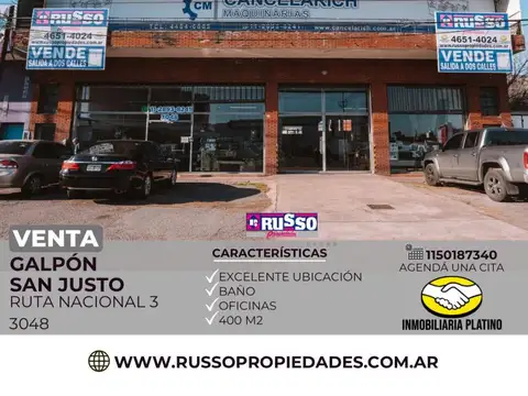 Galpón en Venta en San Justo, Partido de La Matanza