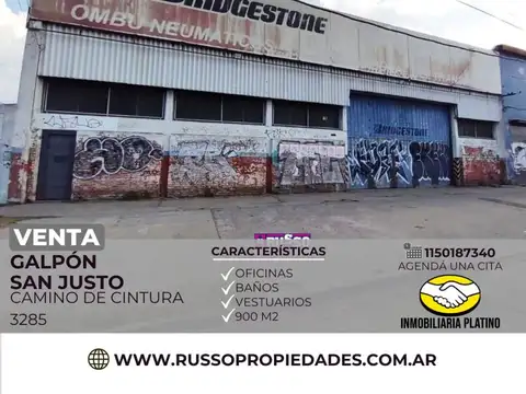 Galpón en Venta en San Justo, Partido de La Matanza