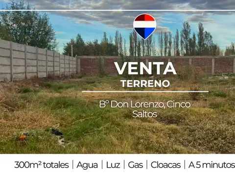 Terreno en Venta en Cinco Saltos, General Roca
