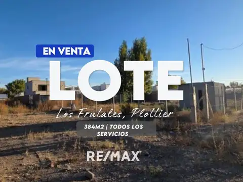 Terreno en Venta en Plottier, Confluencia