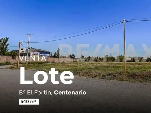 Terreno en Venta en Centenario, Confluencia