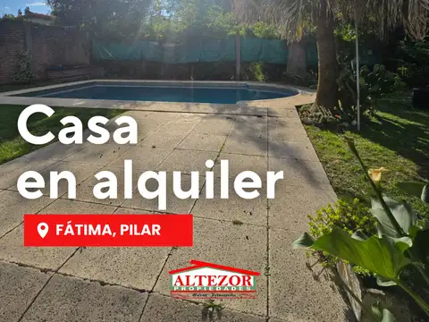 Casa en Alquiler en Pilar, Partido de Pilar
