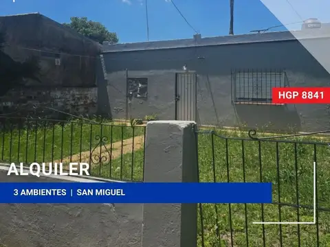 Casa en Alquiler en San Miguel, Partido de San Miguel