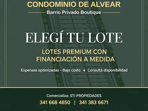 Terreno en Venta en Barrio Alvear, Rosario