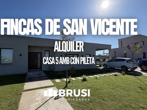 Casa en Alquiler en Fincas de San Vicente, Canning