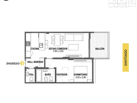 Departamento en Venta en Pichincha, Rosario