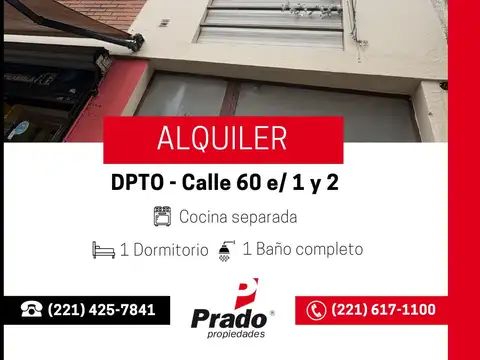 Departamento en Alquiler en Zona Universidades Bosque, La Plata