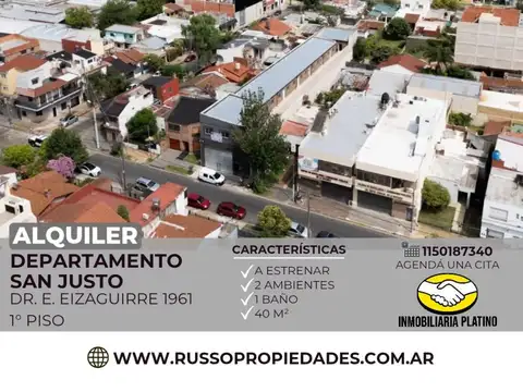 Departamento en Alquiler en San Justo, Partido de La Matanza