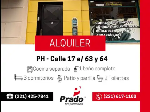 PH en Alquiler en La Plata, Partido de La Plata