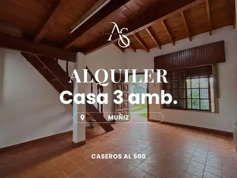 Casa en Alquiler en Muñiz, Partido de San Miguel