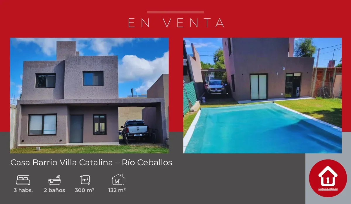 Casa en venta ubicada en Barrio Villa Catalina – Río Ceballos