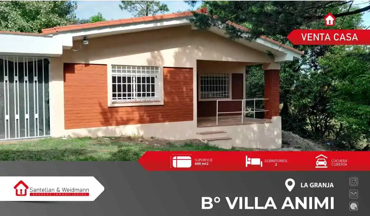 Casa ubicada en Villa Animi – La Granja.